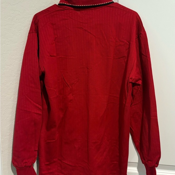 Kangol Sport Long Sleeve Half Zip Pullover Polo Shirt Size Large NWT - Picture 6 of 7
